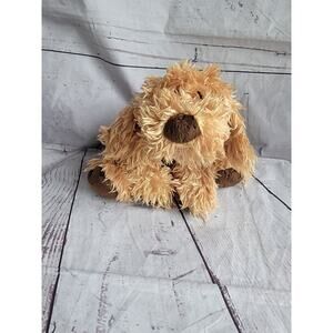 TY Classic Calhoun Brown Shaggy Puppy Dog Plush Stuffed Toy 12 Inch 2003 Floppy